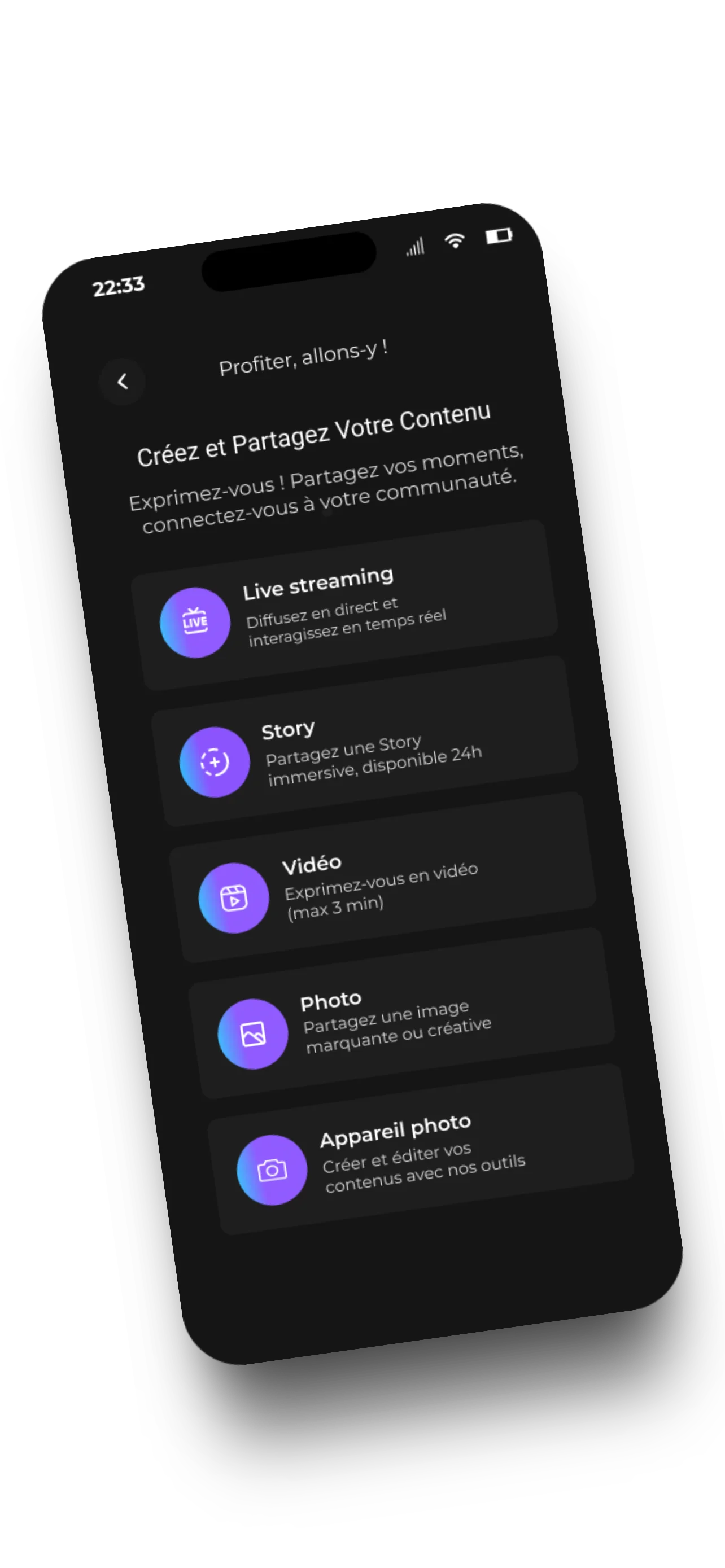 WonderLive App - Créateurs